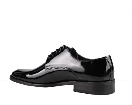 FOSCO 8003-2 Hakiki Deri Siyah Rugan Erkek Günlük Ayakkabı