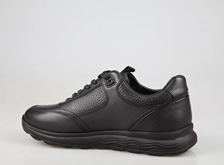 KOMCERO 3k1584 Dr Jells Hakiki Deri Siyah Erkek Günlük Ayakkabı