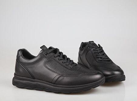 KOMCERO 3k1584 Dr Jells Hakiki Deri Siyah Erkek Günlük Ayakkabı