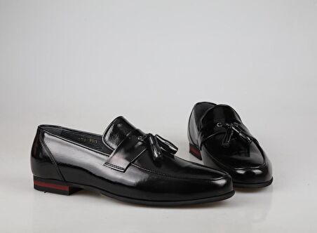 King West 53 Siyah Rugan Erkek Günlük Ayakkabı