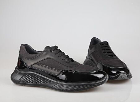 Pierre Cardin 44254 Siyah Rugan Erkek Günlük Ayakkabı