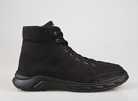 Pierre Cardin 221110 Siyah Nubuk Erkek Bot
