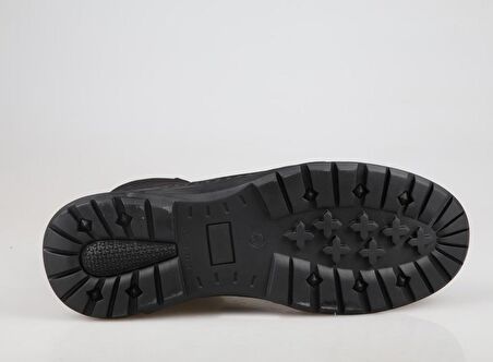 Pierre Cardin 221110 Siyah Nubuk Erkek Bot