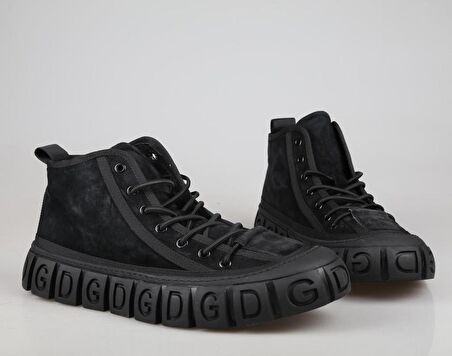 GUJA 23k503-5 Siyah Nubuk Erkek Bot