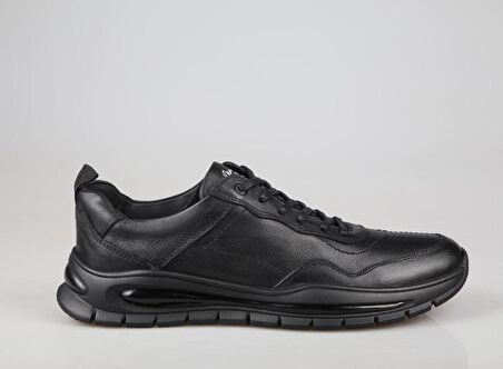 MARCOMEN 18418 Hakiki Deri Siyah Erkek Günlük Ayakkabı