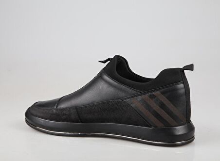 MARCOMEN 10451 Hakiki Deri Siyah Erkek Bot