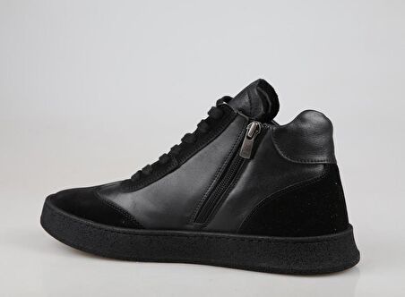 King West 23102 Siyah Suet Erkek Bot