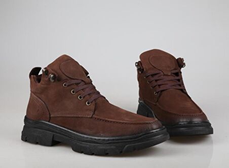 King West 24020 Kahve Nubuk Erkek Bot