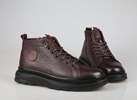 MARCOMEN 18410 Hakiki Deri Kahve Erkek Bot