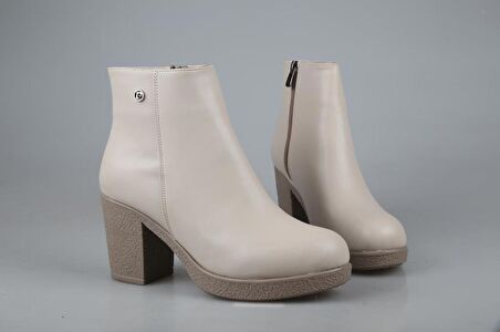 Pierre Cardin 52527 Krem Kadın Bot