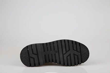 CASTLE BLACK 27400 Hakiki Deri Siyah Kadın Bot