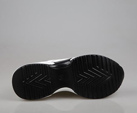 GUJA 24y300-14 Dolgu Topuk Beyaz Kadın Sneakers