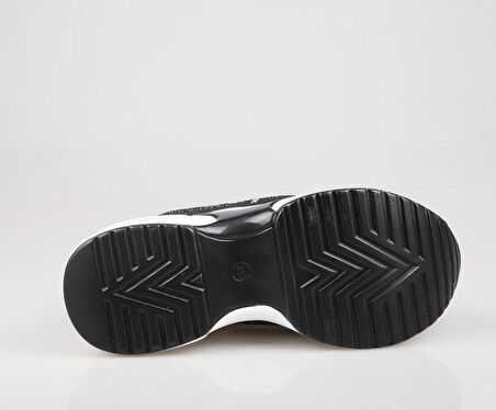 GUJA 24y300-3 Dolgu Topuk Siyah Kadın Sneakers