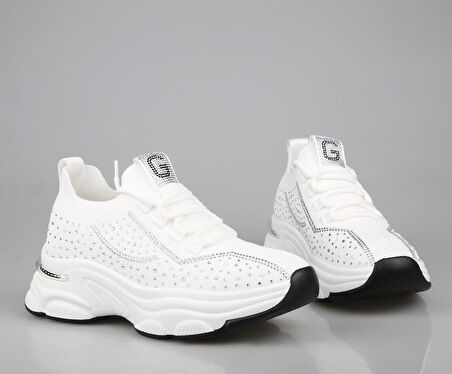 GUJA 24y309-1 Beyaz Kadın Sneakers