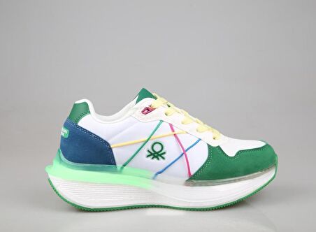 BNl-10044 Beyaz Yeşil Unisex Sneakers