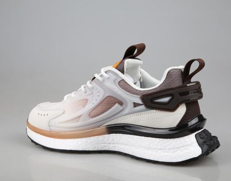 Pierre Cardin PCI-10105 Beyaz kahve Erkek Sneakers