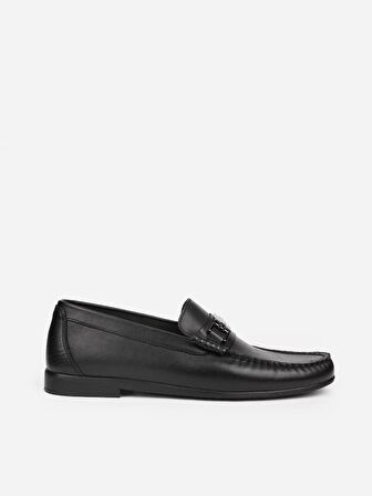 Pierre Cardin 25109 Hakiki Deri Siyah Erkek Günlük Ayakkabı