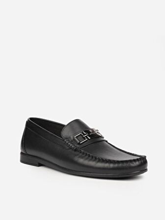 Pierre Cardin 25109 Hakiki Deri Siyah Erkek Günlük Ayakkabı
