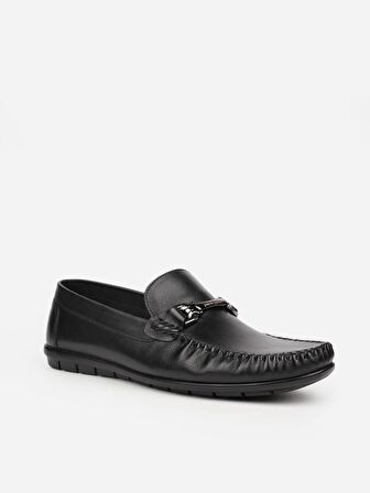 Pierre Cardin 90155 Hakiki Deri Siyah Erkek Günlük Ayakkabı