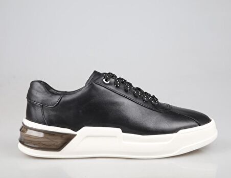 MARCOMEN 19179 Hakiki Deri Siyah Erkek Günlük Ayakkabı