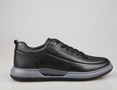 MARCOMEN 19537 Hakiki Deri Siyah Erkek Günlük Ayakkabı