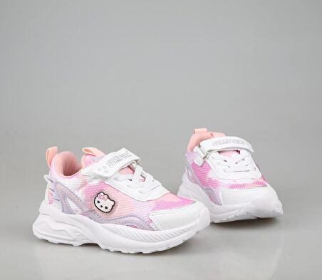 Marka Sesi 2014 Beyaz Pembe Çocuk Sneakers