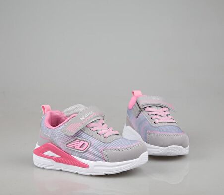 Marka Sesi 19 Gri Pembe Çocuk Sneakers