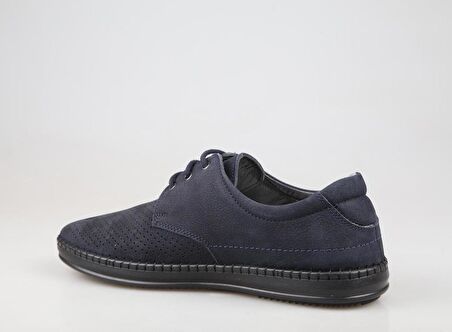 KOMCERO 4y1030 Hakiki Deri Laci Nubuk Erkek Günlük Ayakkabı