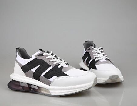 MARCOMEN 19507 Hakiki Deri Beyaz Erkek Günlük Ayakkabı