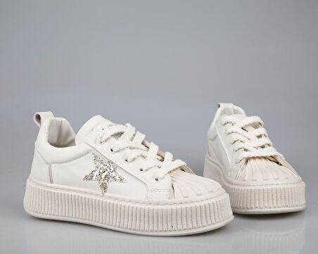 Style Star 7100 Bej Kadın Sneakers