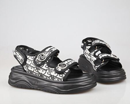 Guja 24y417 Siyah Kadın Sandalet