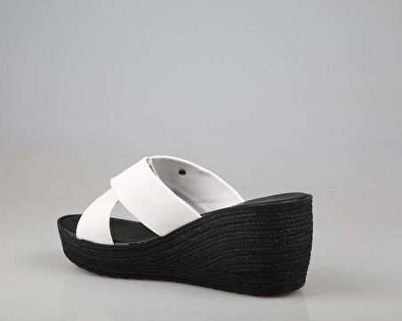 Pierre Cardin Pc-3513 Ortopedik Beyaz Kadın Terlik