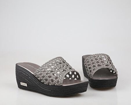 Pierre Cardin Pc-3530 Ortopedik Platin Kadın Terlik