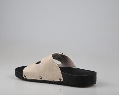 Pierre Cardin Pc-7035 Ortopedik Krem Kadın Terlik