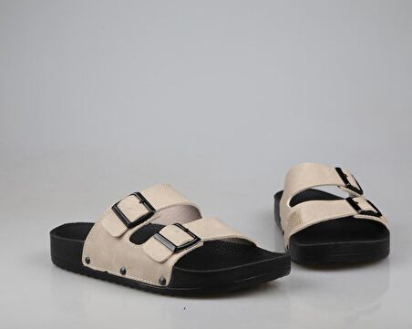 Pierre Cardin Pc-7035 Ortopedik Krem Kadın Terlik