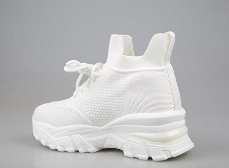 Ewoll 241-1007 Beyaz Kadın Sneakers