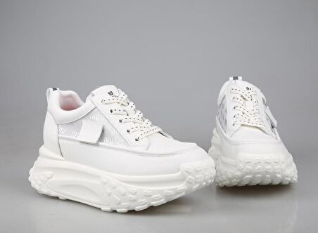 Ewoll 241-1016 Beyaz Kadın Sneakers