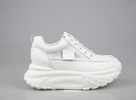 Ewoll 241-1016 Beyaz Kadın Sneakers