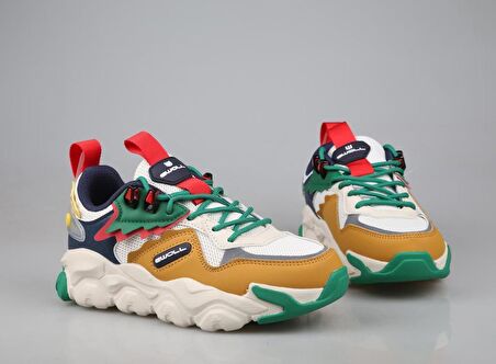 Ewoll 241-1029 Bej Kadın Sneakers