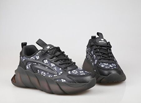 Ewoll 241-1031 Siyah Kadın Sneakers