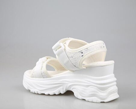 GUJA 24y413-9 Beyaz Kadın Sandalet