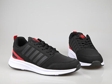 MP 242-2030 Siyah-Kırmızı Erkek Sneakers