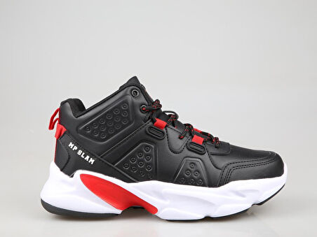 MP 242-2055 Basket Siyah-Kırmızı Unisex Sneakers