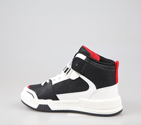 Cool King Siyah-Kırmızı Çocuk Sneakers