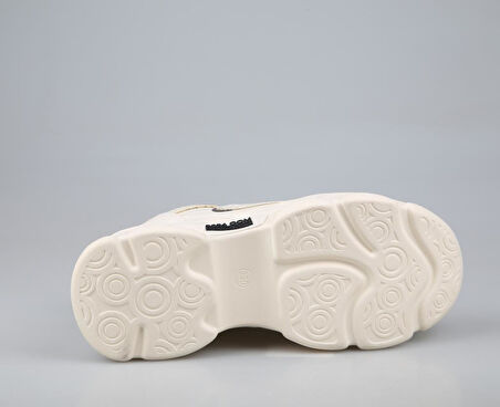 GUJA 24k302 Dolgu Topuk Bej Kadın Sneakers