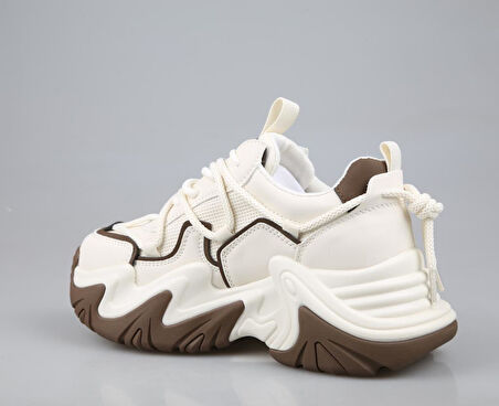 Pierre Cardin PCI-11131 Bej Unisex Sneakers