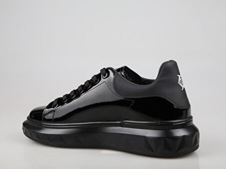 MARCOMEN 19369 Hakiki Deri Siyah Rugan Erkek Günlük Ayakkabı