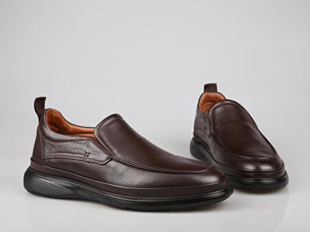 MARCOMEN 20030 Hakiki Deri Kahve Erkek Günlük Ayakkabı