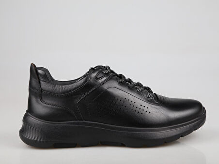 MARCOMEN 20170 Hakiki Deri Siyah Erkek Günlük Ayakkabı