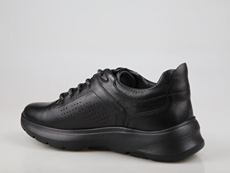 MARCOMEN 20170 Hakiki Deri Siyah Erkek Günlük Ayakkabı